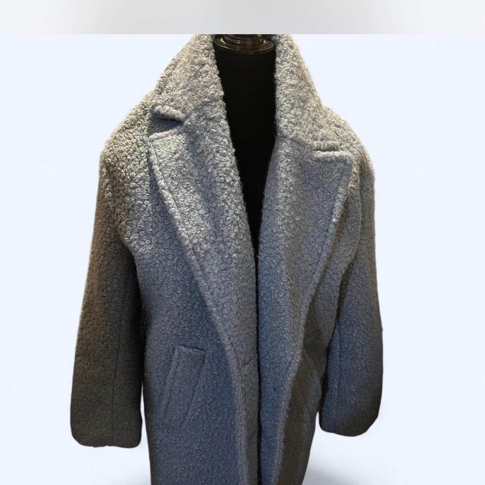 Forever 21 Womens Charcoal Pea Coat